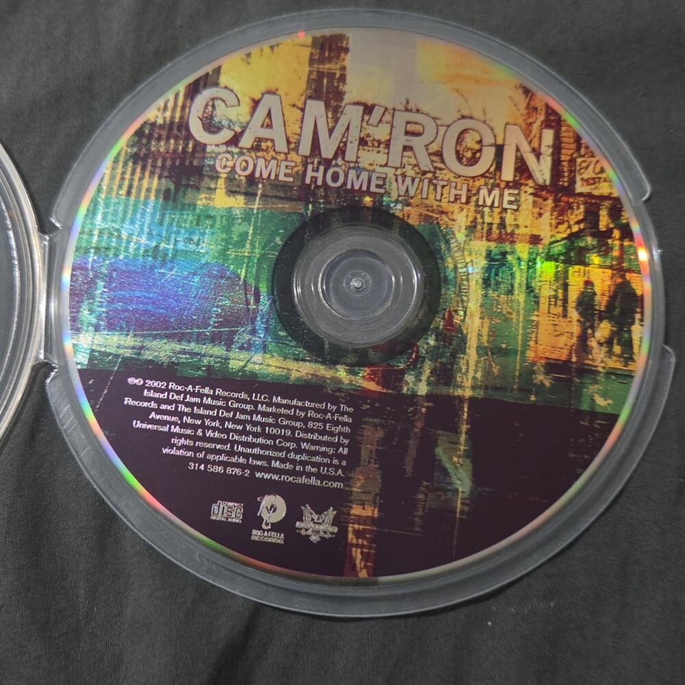 Vtg 2002 Cam'ron Come Home With Me Rap Hip Hop